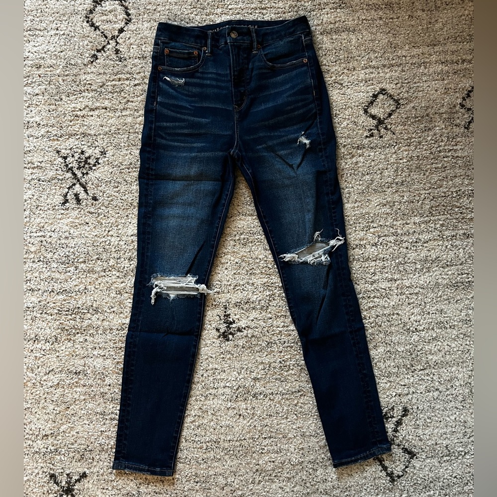American Eagle Lu(x)e Super High Rise Jeggings